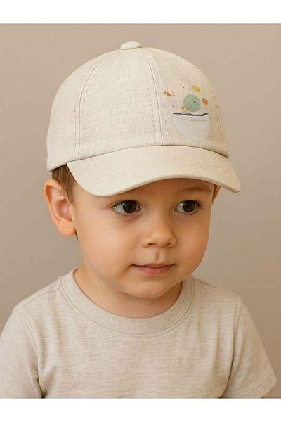 Zekids Baby Boy Fish Patterned Hat for Ages 1-3