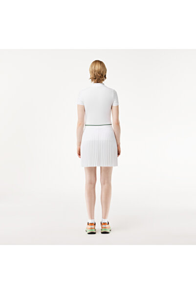 Lacoste Short Pleated Elastic Waist Skirt - JF2701-00-001