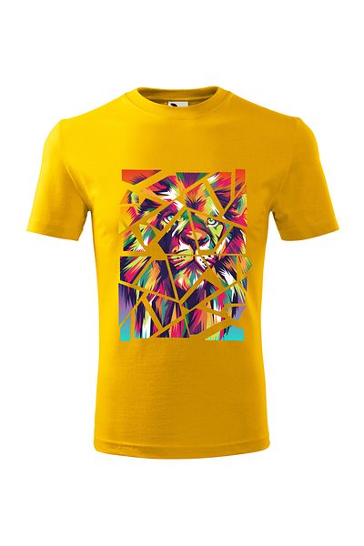 Malfini Tricou Copii, personalizat "Mighty Lion"
