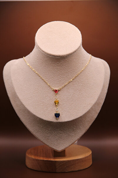assa accessories 316L Steel Gold Plated Necklace Stainless – Tarnish and Wate...