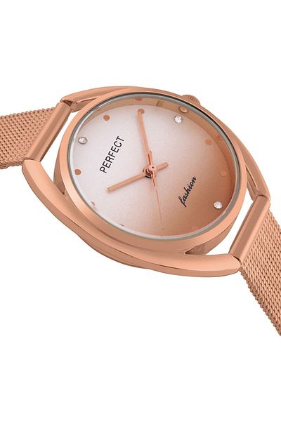 PERFECT Women's Pink Quartz, MIYOTA 2035