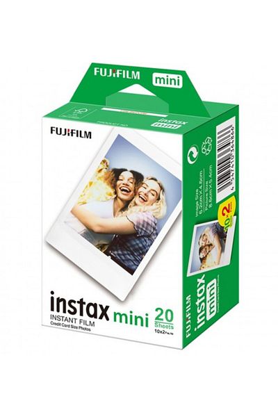 Fujifilm Film Instax mini 2x10 cu ramă magnetică verde