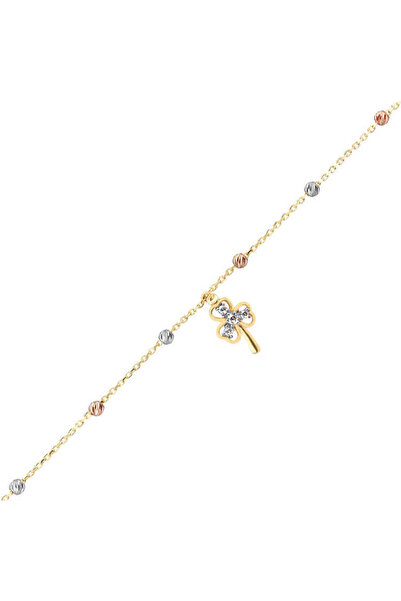 Aslı Gold Altın Yonca Hal Hal (HL0017)