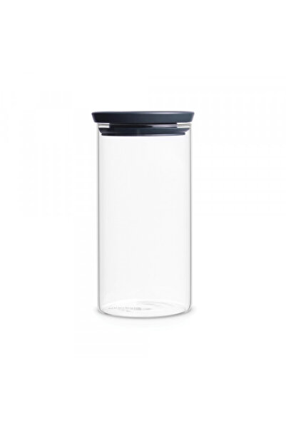 Brabantia Borcan de sticlă suprapunibil 1,1 l, gri închis