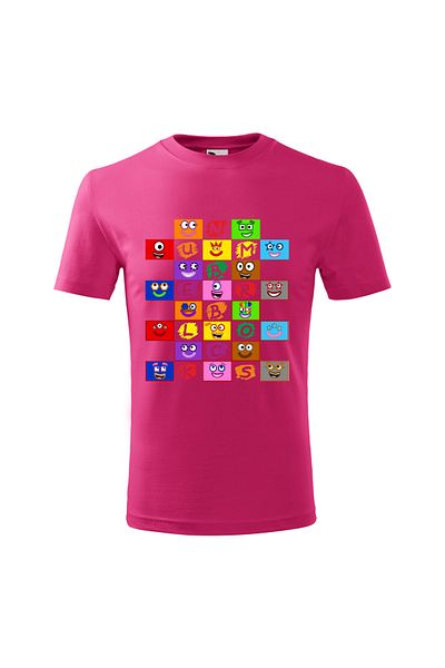Malfini Tricou personalizat, "Numberblocks 7"