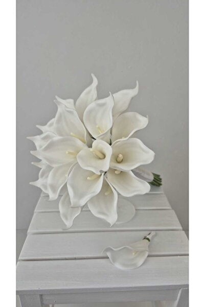 Uğur Gelin Buketi sararmaz ıslak gala buketi