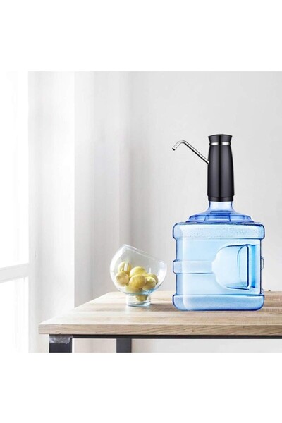 PROCART Rechargeable water bottle dispenser 4W, 1200mAh, USB, diameter 6 cm, silicone tube