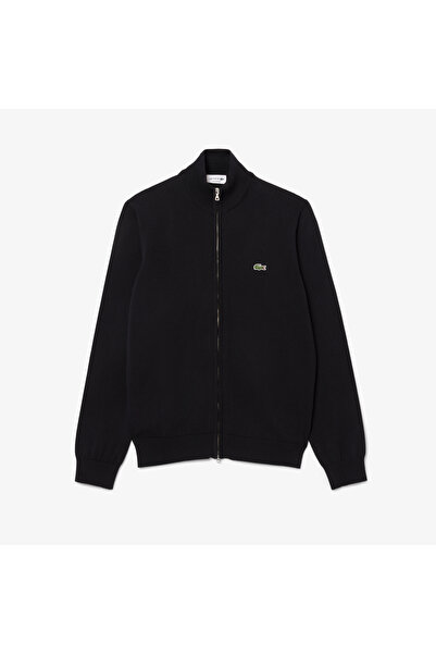 Lacoste Zipped High Neck Cotton Sweater - AH1957-00-031