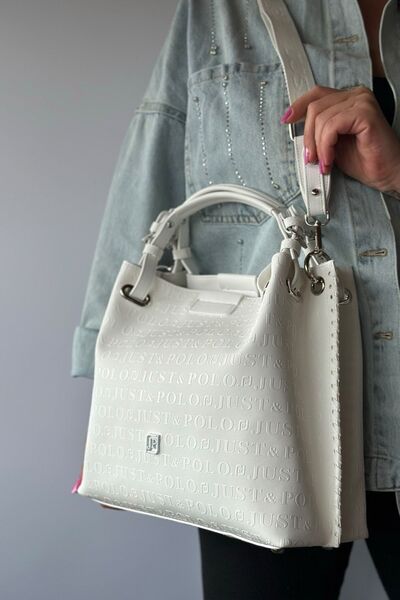 POLO BAG حقائب كتف نسائية أصلية من Just Polo مناسبة للاستخدام اليومي متوسطة ا...