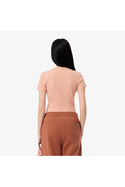 Lacoste Slim Fit Ribbed Cotton T-shirt - TF5538-00-ZIH