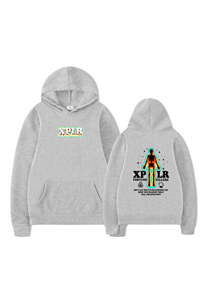 Tarzsokak Grafică termică cu imaginea unui schelet gri