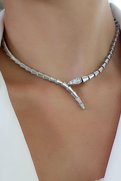 OSESHOP Ose Exclusive Pırlanta Parlaklığında Zirkon Taşlı Özel Tasarım Yılan ...