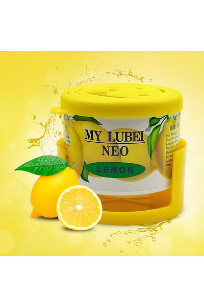 MY LUBEI NEO Lemon Air Freshener – Long-Lasting, Eco-Friendly, Non-Toxic, Car/Home/Office Use