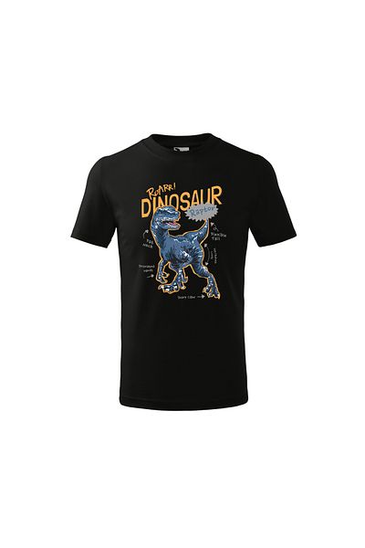 Malfini Tricou personalizat, Dino #18, Malfini, Bumbac 100%