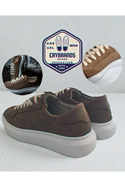 crybrands Ανδρικό δερμάτινο sneaker από γνήσιο δέρμα Loccomotive Model H1YPMNÇ
