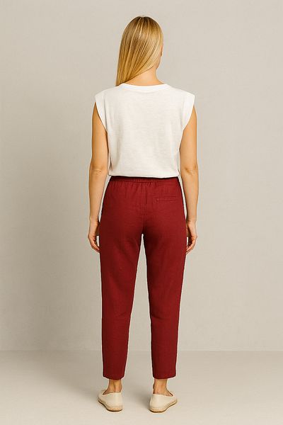VENA Thick 100% Cotton T-Shirt with Side Button Detail - Ivory