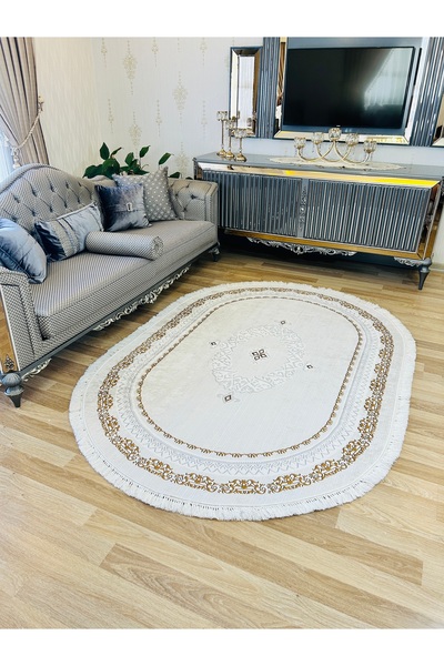 Bordo Halı Yıkanabilir Kaymaz Taban Halı Mutfak Dekor Yolluk Koridor Halısı S...