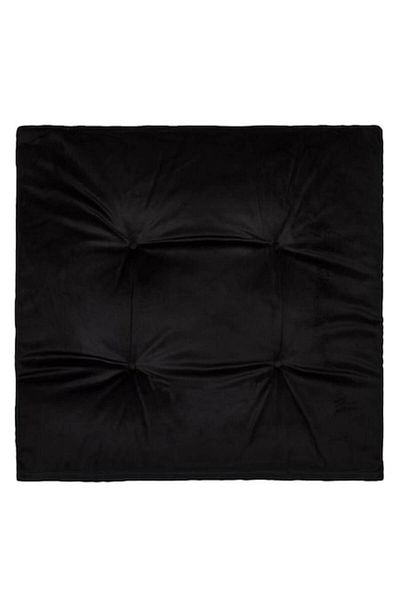 OEM Perna Scaun, Negru, 40x40x4cm