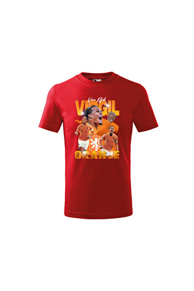 Malfini Tricou personalizat, "Virgil Van Dijk", Malfini, Bumbac 100%
