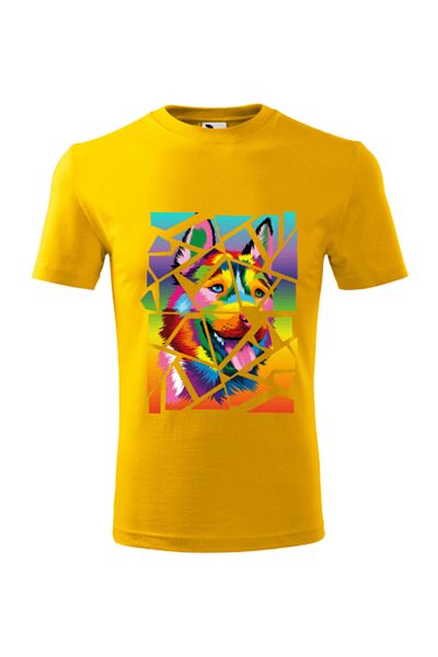 Malfini Tricou Copii, personalizat "Husky in the House",
