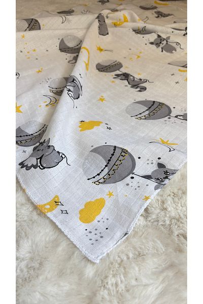 Thiff Multi-Purpose Muslin Baby Blanket