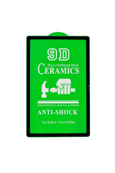 Effox Galaxy Tab A7 10.4 T500 2020 Compatible Mbrk Tablet Ceramic Screen Protector-Black