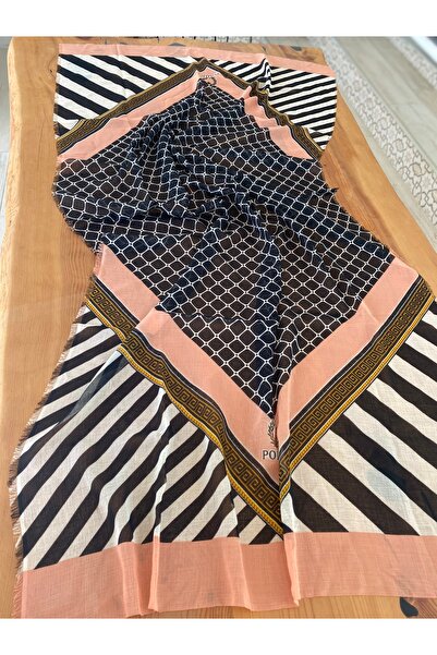 Bohemian Black Polo Series Sports Shawl Pareo 100 X 190 cm 1767094