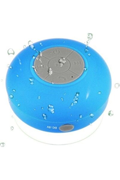 Tahtakale Dünyası Vantuzlu su geçirmez duş hoparlörü Bluetooth şarjlı duvara yapışan hoparlör