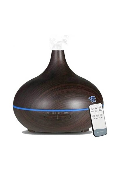 auhma Kumandalı Aromaterapi Hava Nemlendirici 7 Renk LED Işıklı Buhar Difüzör...