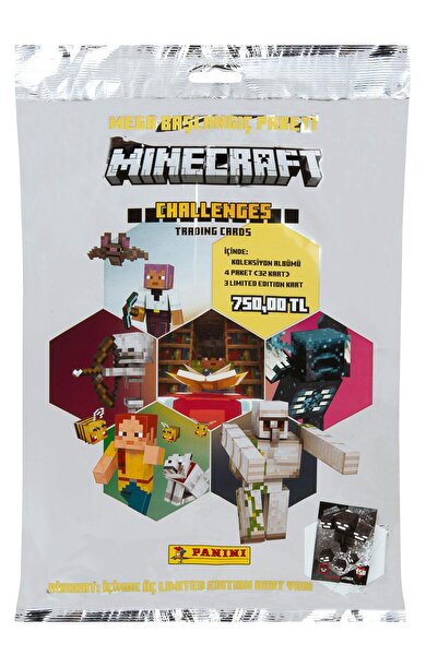 BAŞEL OYUNCAK Minecraft 4 2025 Tcg Mega Başlangıç Paketi