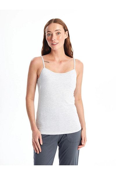 LC Waikiki Lcw Dream Heart Collar Strap Women's Cup Tank Top (W5)