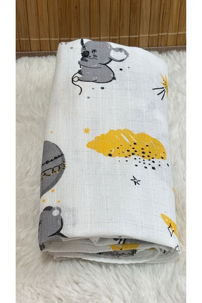 Thiff Multi-Purpose Muslin Baby Blanket