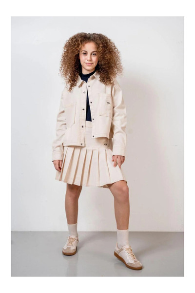 QUEEN KİDS طقم تنورة 7444 للفتيات من كوين كيدز إكرو