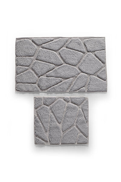 Doqu Home Grano Bath Mat Set Gray