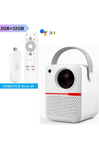 Homatics 4K Tv Stick + Multibox Mb Promax 4/64 Android 10 Projection Set