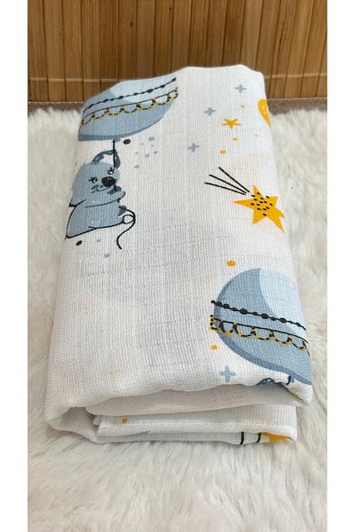Thiff Multi-Purpose Muslin Baby Blanket
