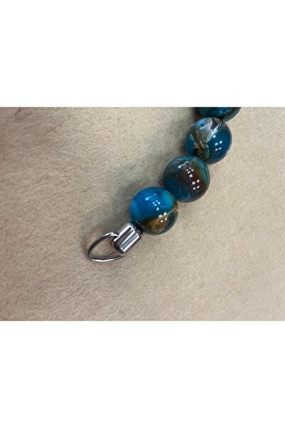 YUMAK HOBİ EVİ Large Beaded Single Bag Sapi