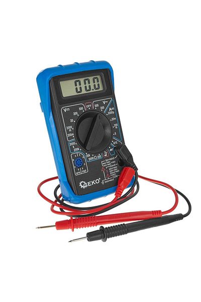 GEKO MULTIMETRU DIGITAL CU SONERIE DC 0.2 - 500V AC 200- 500V