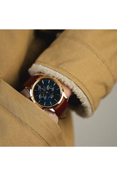Daniel Wellington Men's Blue Quartz, Japanese