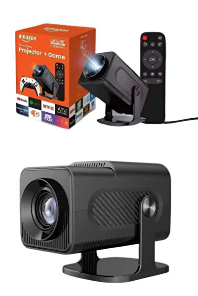 Genel Markalar 4K Android Smart Wi-fi Çift Kollu Projeksiyon Game Box Kumanda...