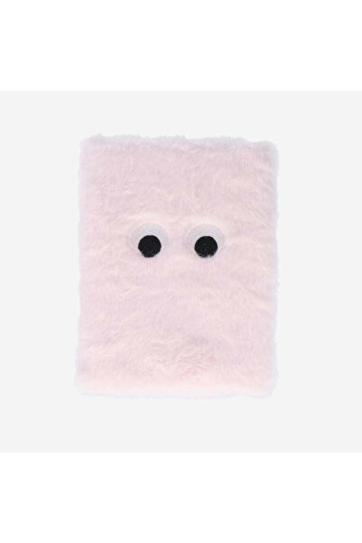 Flying Tiger Copenhagen Pembe Peluş Kapaklı Defter