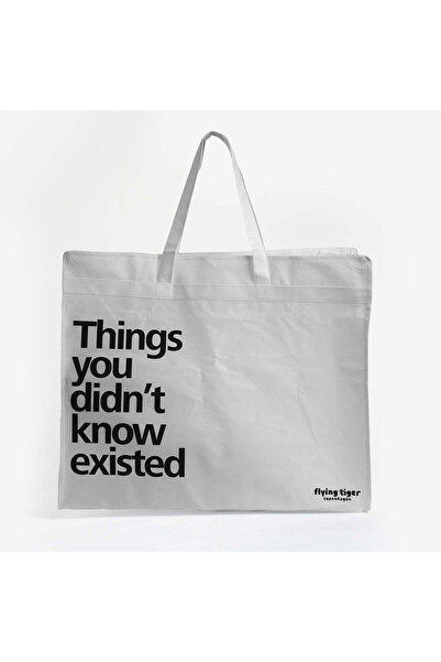Flying Tiger Copenhagen Büyük Geri Dönüştürülmüş Polyester Çanta