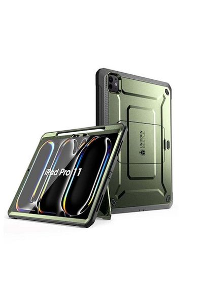 WOW Case compatible with iPad Pro 11 2024, G25, Plastic, Green