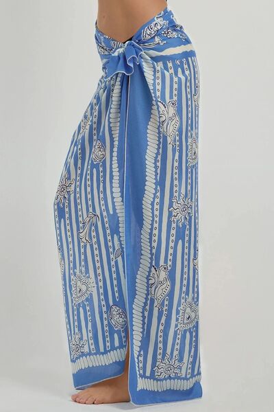 Hiccup Patterned Maxi Pareo