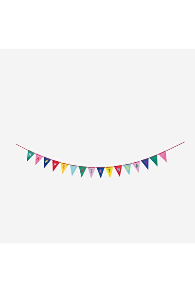 Flying Tiger Copenhagen Çok Renkli Asma Bayrak Doğum Günü Süs