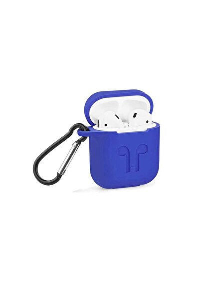 Bibilel Carcasă compatibilă cu Apple AirPods, albastră, BBL652