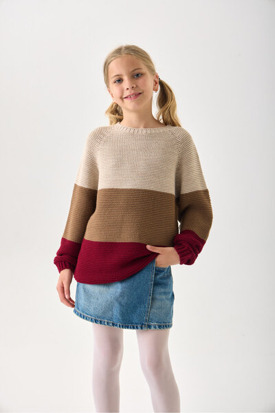 Nisrakids Unisex Children's Knitwear Sweater – 3 Colors / Crew Neck / Long Sleeve