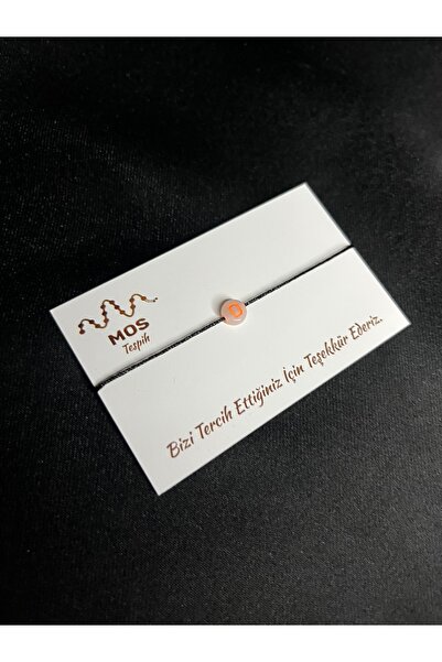 Mos Tespih Letter D Adjustable Drawstring Luck Bracelet