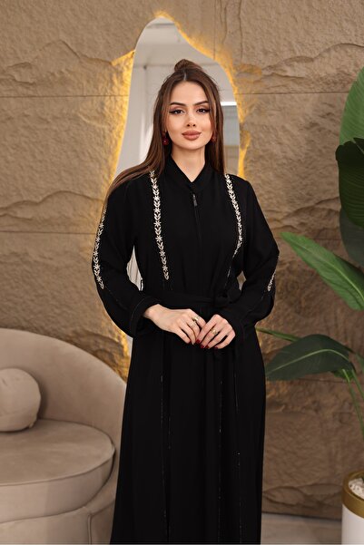 MÜHTEŞEM TEKSTİL فيرايس مطرزة بتصميم أنيق للمرأة