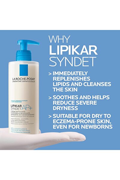 La Roche Posay Lipikar Syndet AP+ Cleansing Cream from La Roche-Posay 400ml